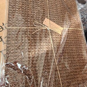 Natural handcrafted placemats set of 6